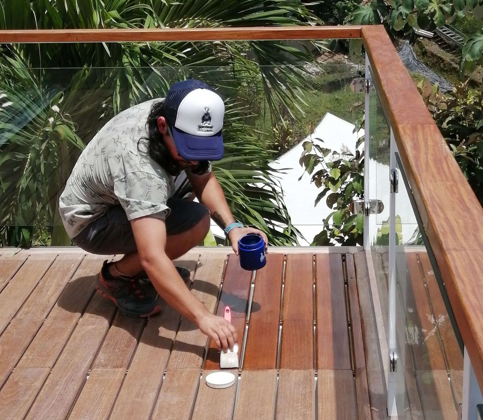 Pintura de deck Barniz deck