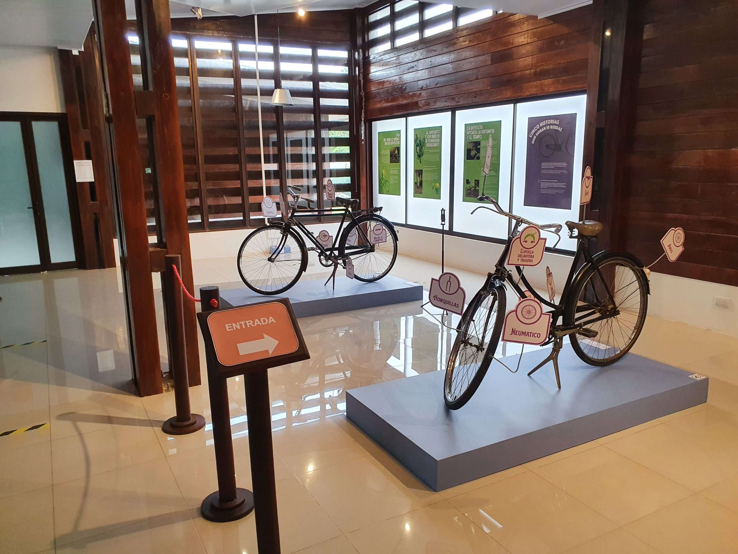 In Osa the history travels by bicycle