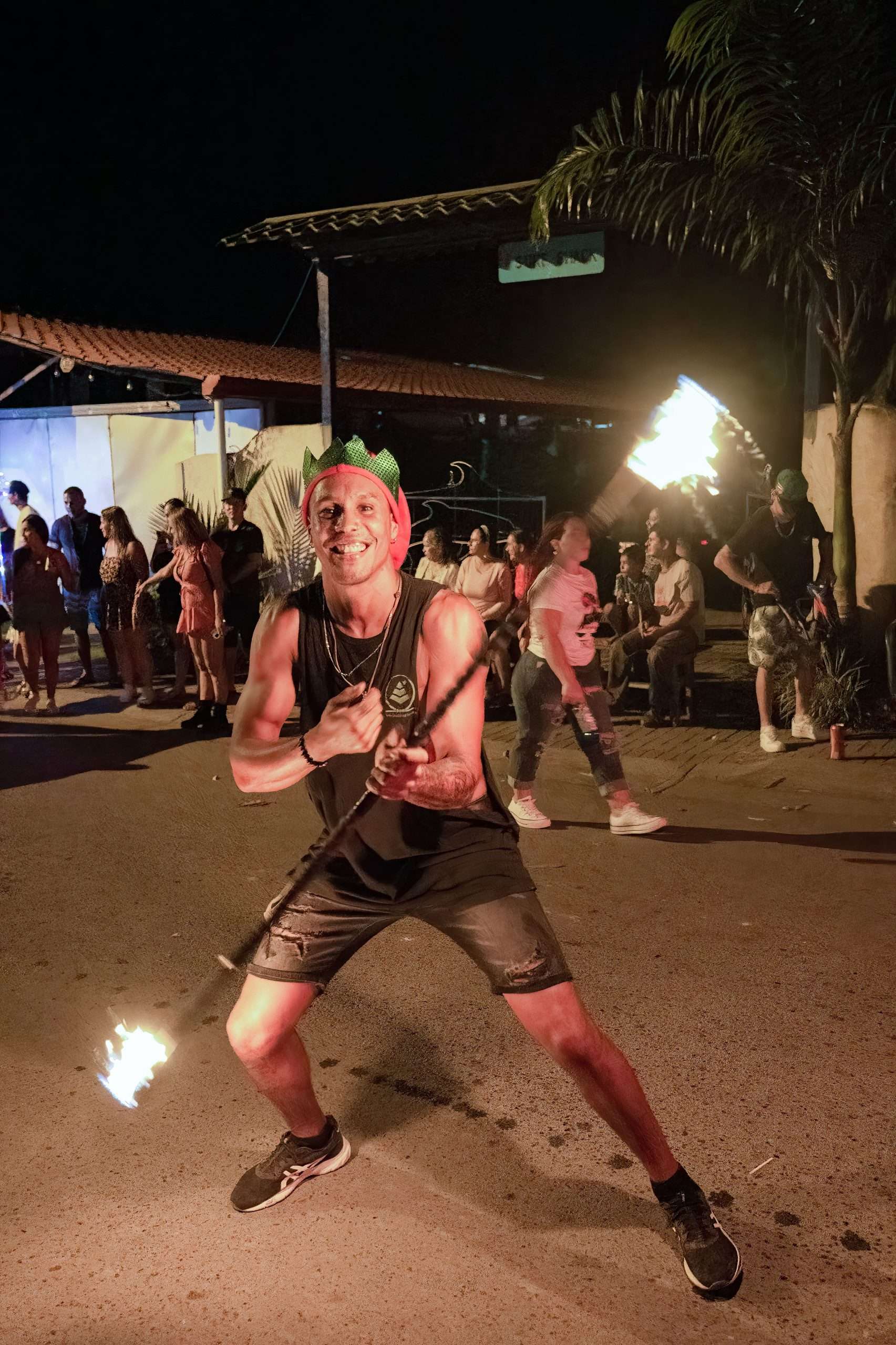 Dominical Festival de la Luz - Bailarin de fuego